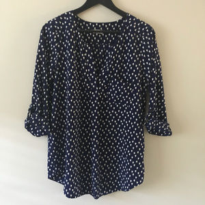 Pixley/Stitch Fix Ivy Mini Tulip Print Blouse